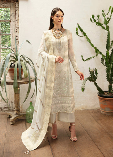Gulaal | Embroidered Chiffon Eid Collection | ASTERIA - House Of Hania