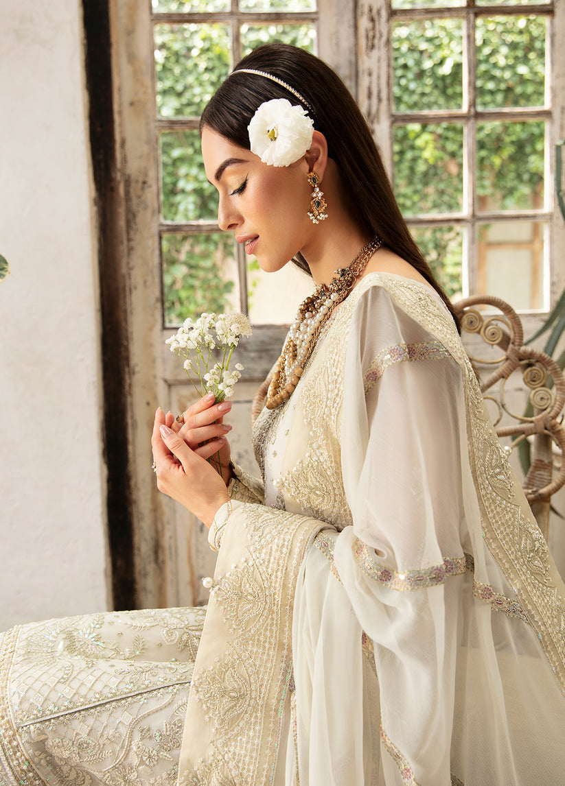 Gulaal | Embroidered Chiffon Eid Collection | ASTERIA - House Of Hania