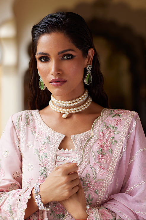 Gulaal | Luxury Lawn 25 | Magnolia - House Of Hania