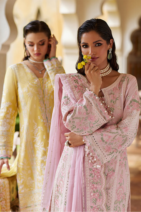 Gulaal | Luxury Lawn 25 | Magnolia - House Of Hania