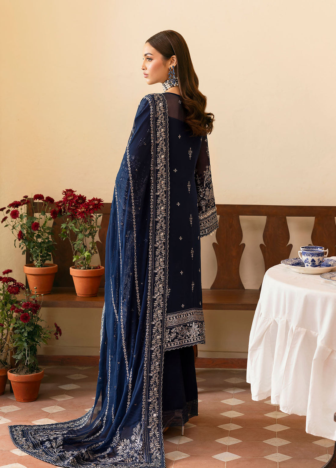 Gulaal | Reverie Embroidered Chiffon | ARISTA - House Of Hania