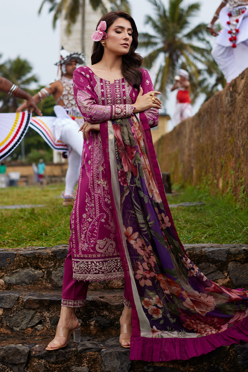 Gulaal | Saffira Lawn 25 | Aria - House Of Hania
