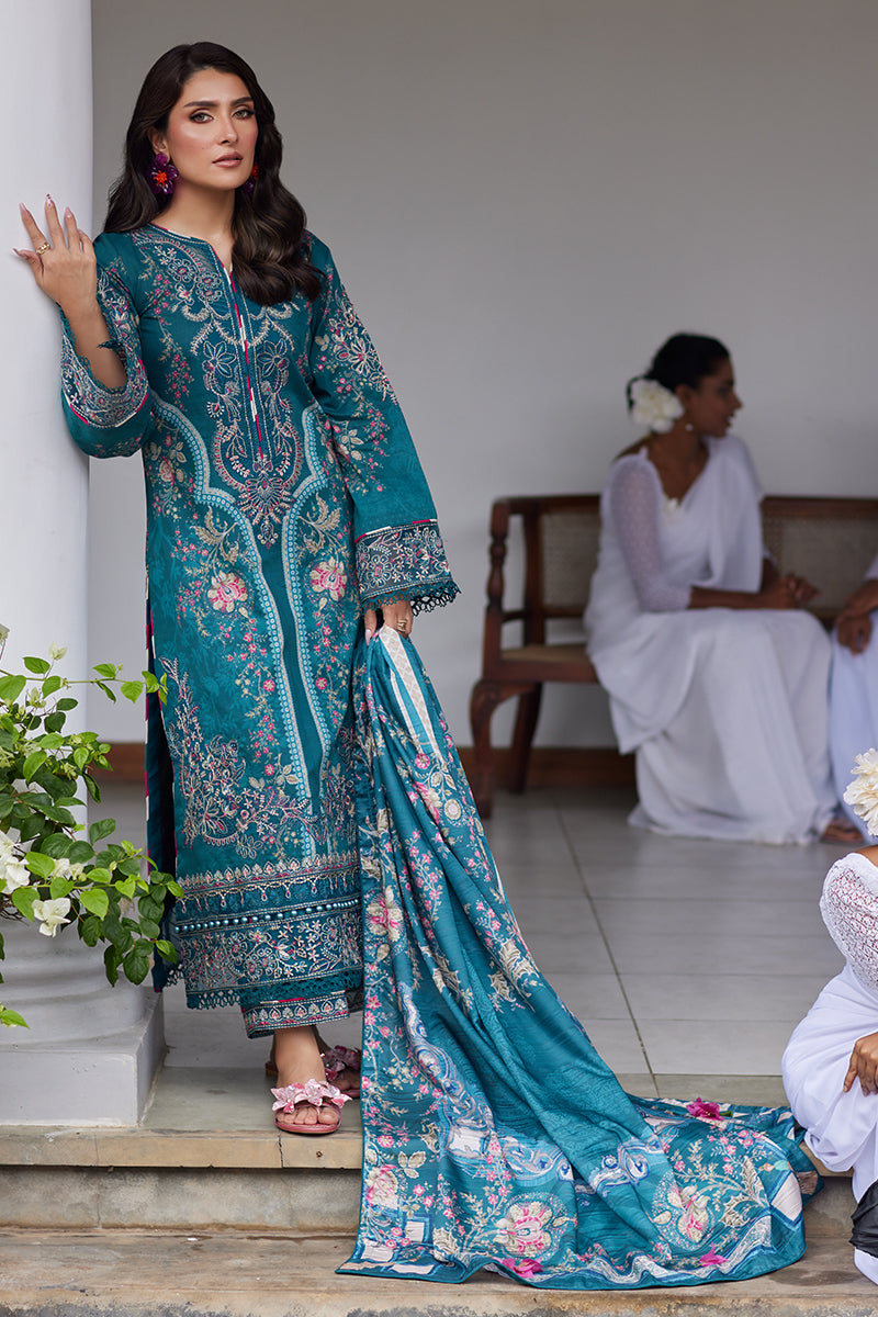 Gulaal | Saffira Lawn 25 | Camila - House Of Hania