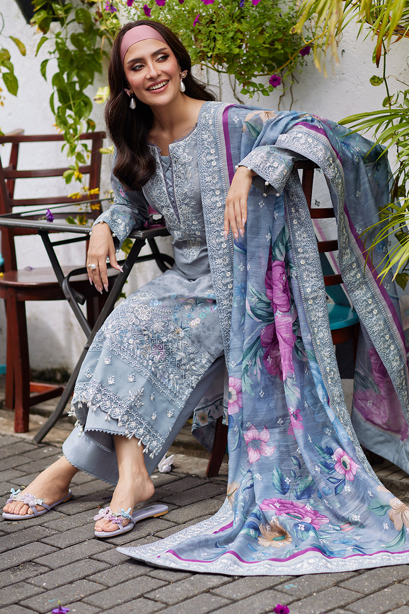 Gulaal | Saffira Lawn 25 | Carla - House Of Hania