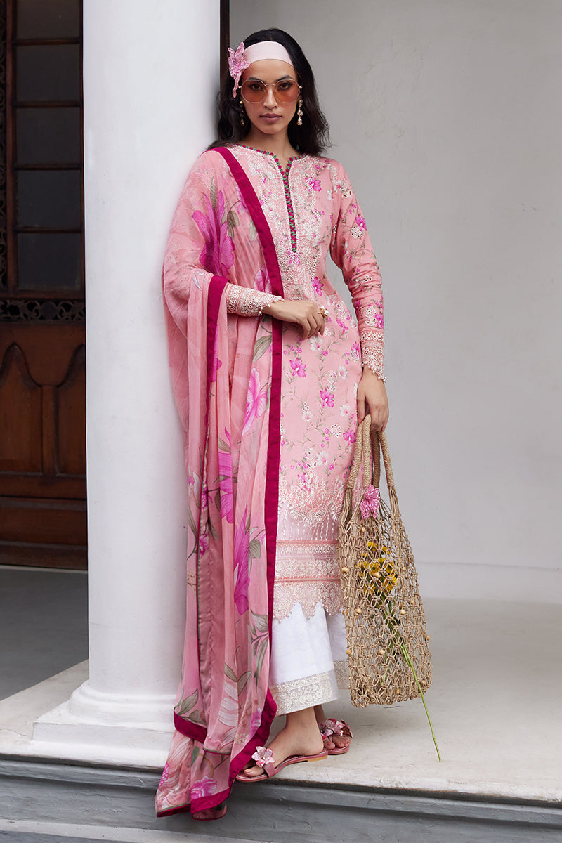 Gulaal | Saffira Lawn 25 | Mila - House Of Hania