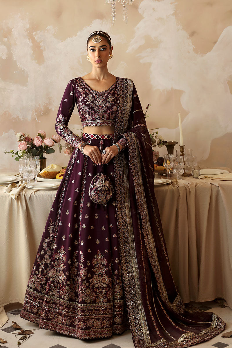 Gulaal | Shehrnaaz Raw Silk | Jahaan - House Of Hania