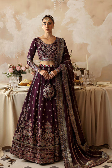 Gulaal | Shehrnaaz Raw Silk | Jahaan - House Of Hania