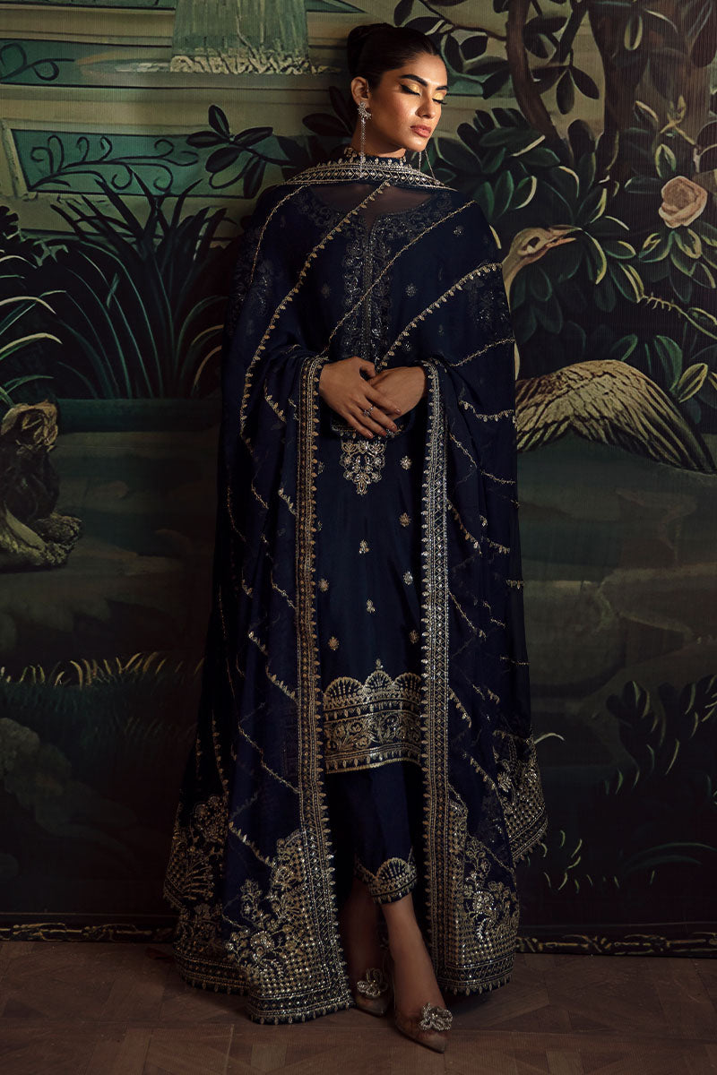 Gulaal | Shehrnaaz Raw Silk | Leelah - House Of Hania