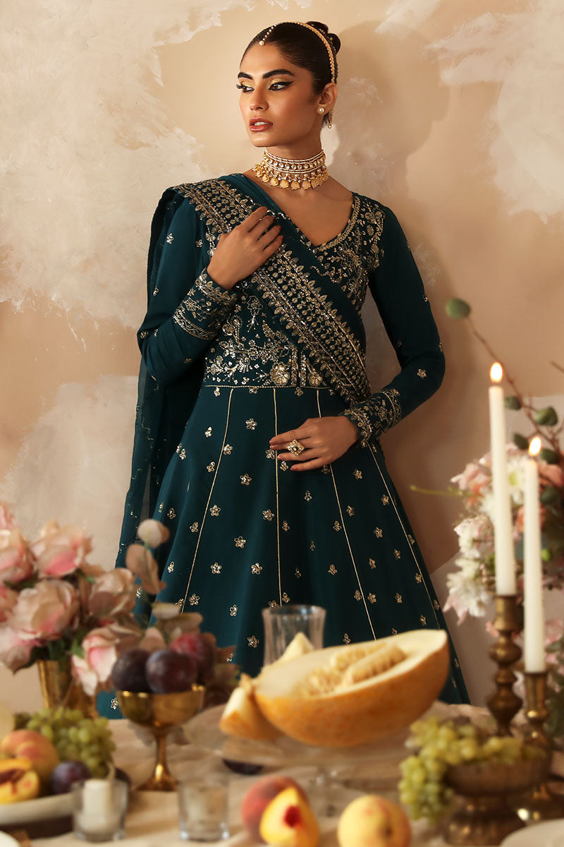 Gulaal | Shehrnaaz Raw Silk | Mahiri - House Of Hania
