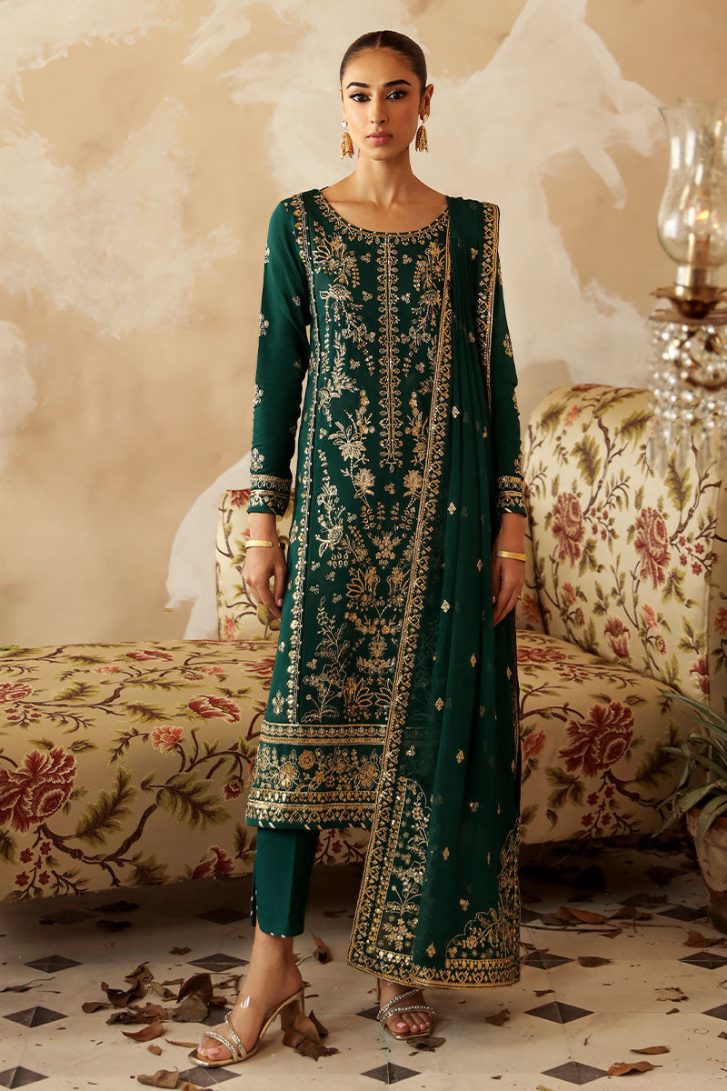 Gulaal | Shehrnaaz Raw Silk | Parizay - House Of Hania