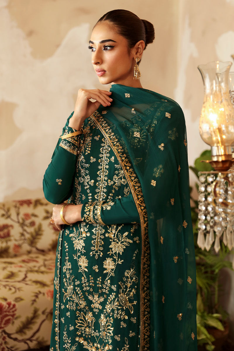 Gulaal | Shehrnaaz Raw Silk | Parizay - House Of Hania