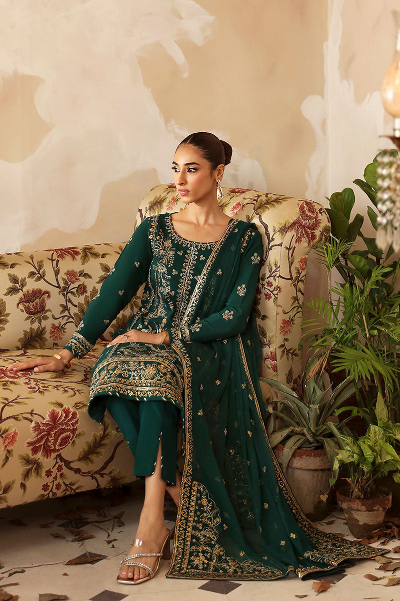 Gulaal | Shehrnaaz Raw Silk | Parizay - House Of Hania