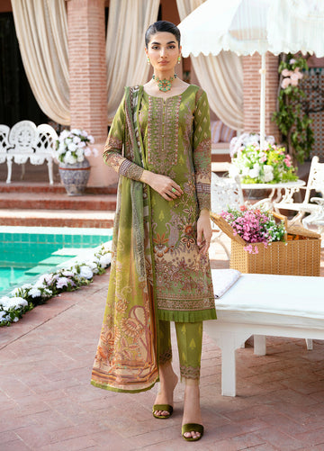 Gulaal | Summer Glow Lawn 24 | ALICIA (GL-L-24V3-04) - House Of Hania