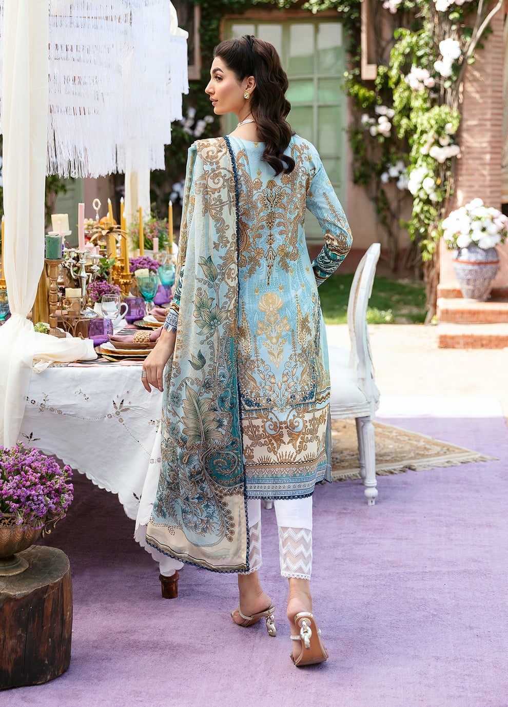 Gulaal | Summer Glow Lawn 24 | AMAYRAH (GL-L-24V3-02) - House Of Hania