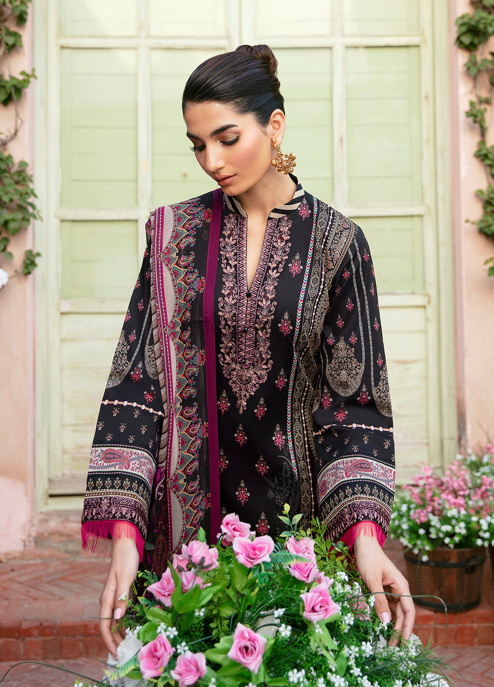 Gulaal | Summer Glow Lawn 24 | ANDREA (GL-L-24V3-06) - House Of Hania