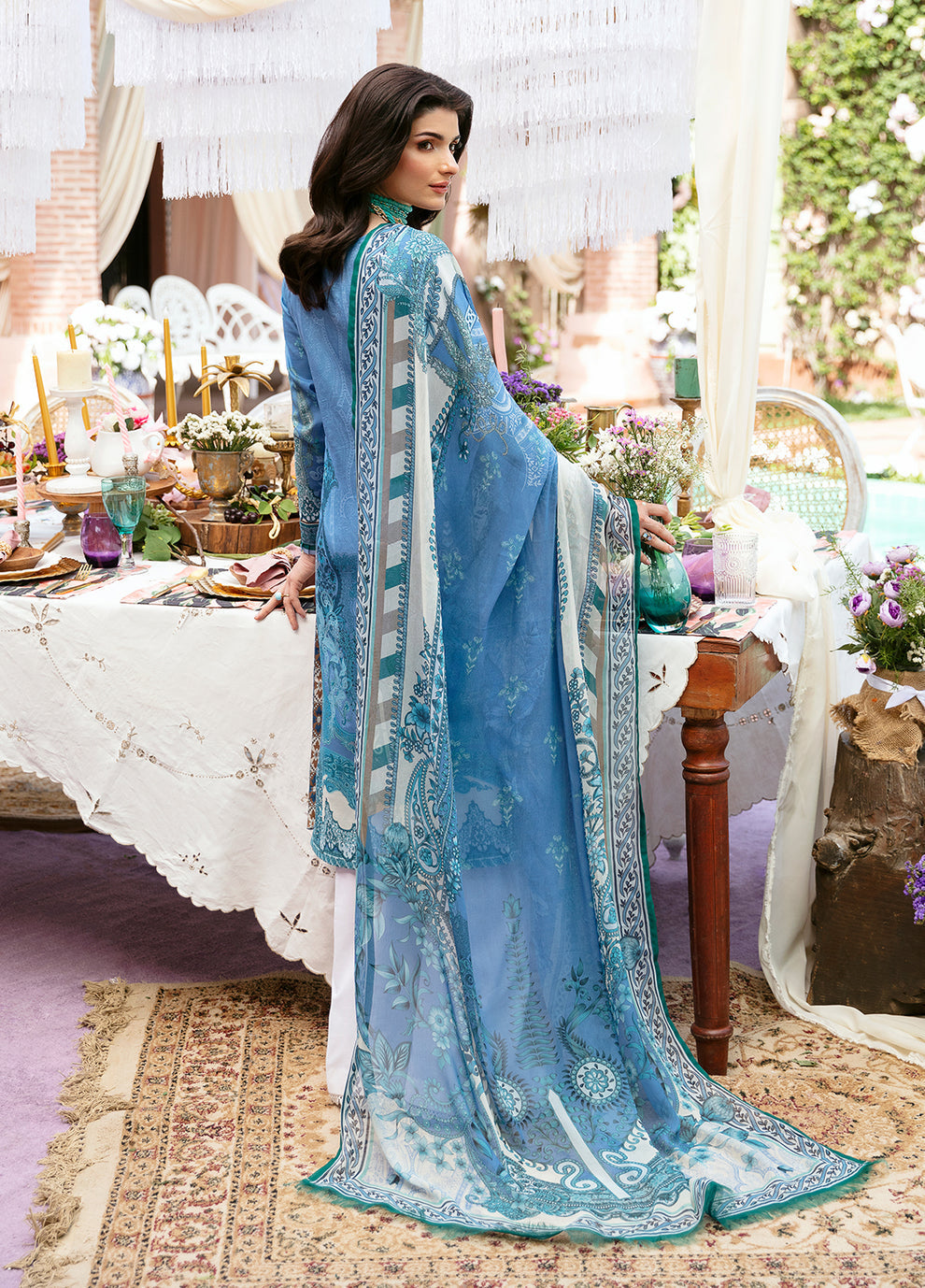 Gulaal | Summer Glow Lawn 24 | ELAINE (GL-L-24V3-07) - House Of Hania