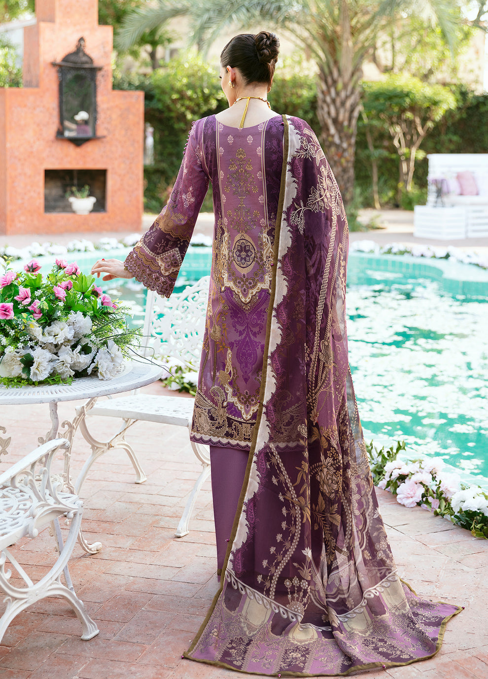 Gulaal | Summer Glow Lawn 24 | ESMERAY (GL-L-24V3-03) - House Of Hania