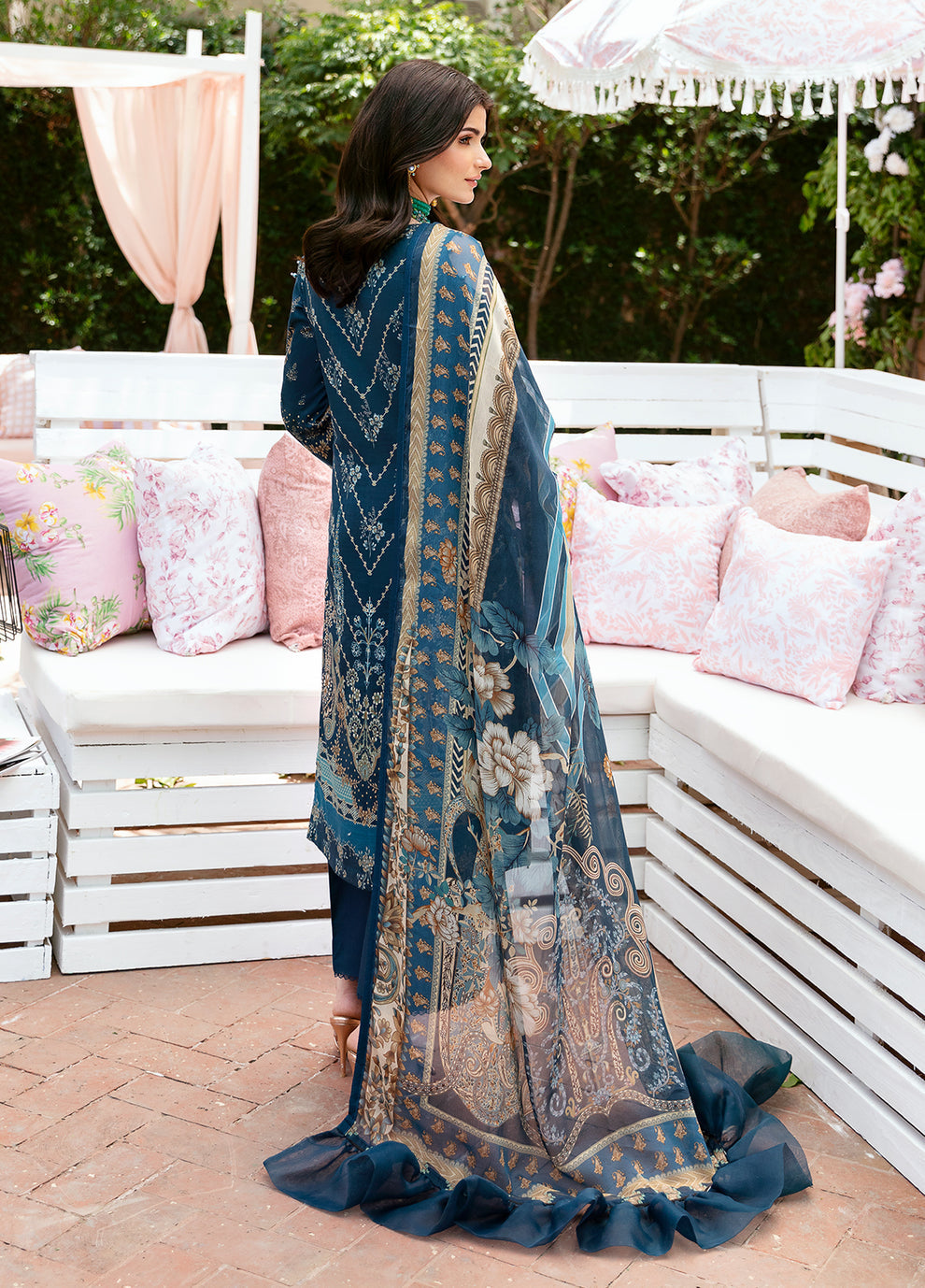 Gulaal | Summer Glow Lawn 24 | SYLVIYA (GL-L-24V3-01) - House Of Hania