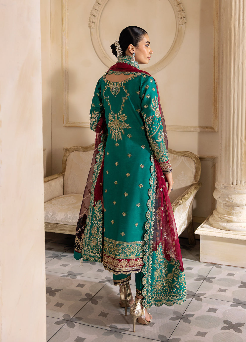 Gulaal | Wedding Formals | Amirah GL-WS-23V1-40 - House Of Hania