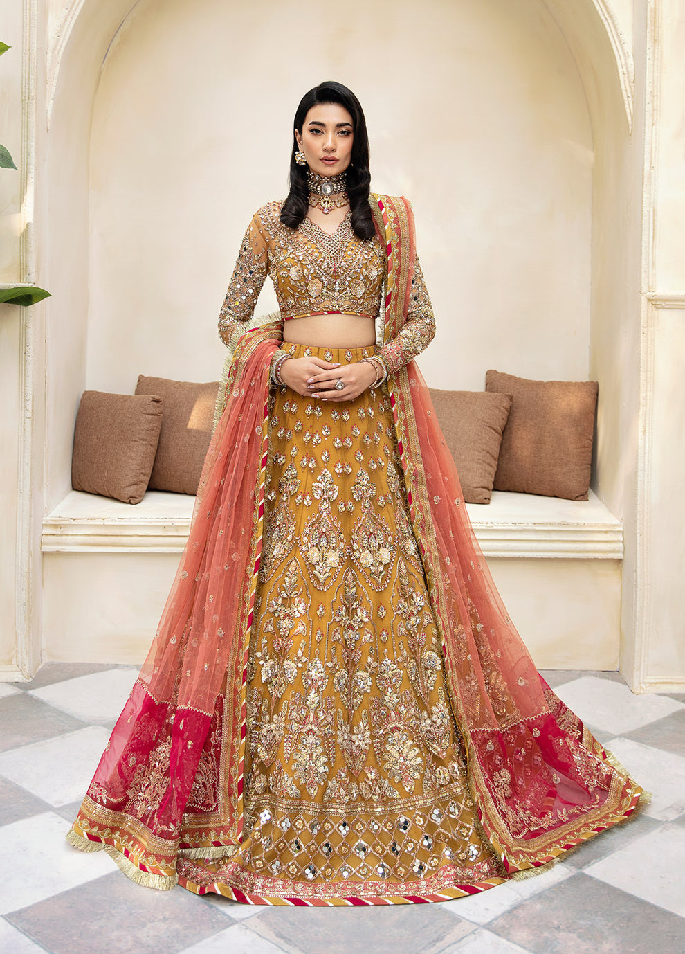 Gulaal | Wedding Formals | Miraas GL-WS-23V1-35 - House Of Hania
