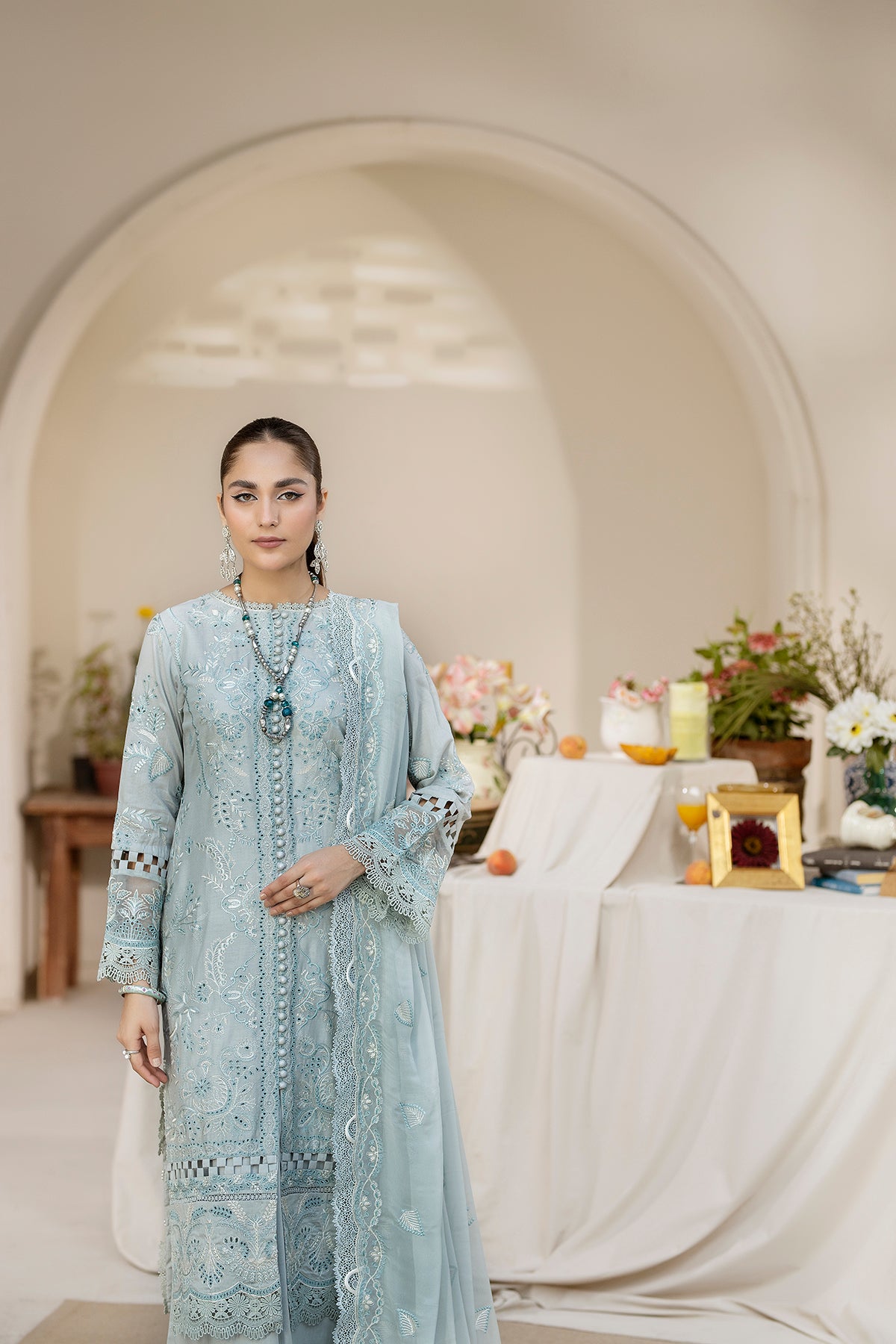 House of Nawab | Zora Luxury Lawn 24 | QAIS - House Of Hania