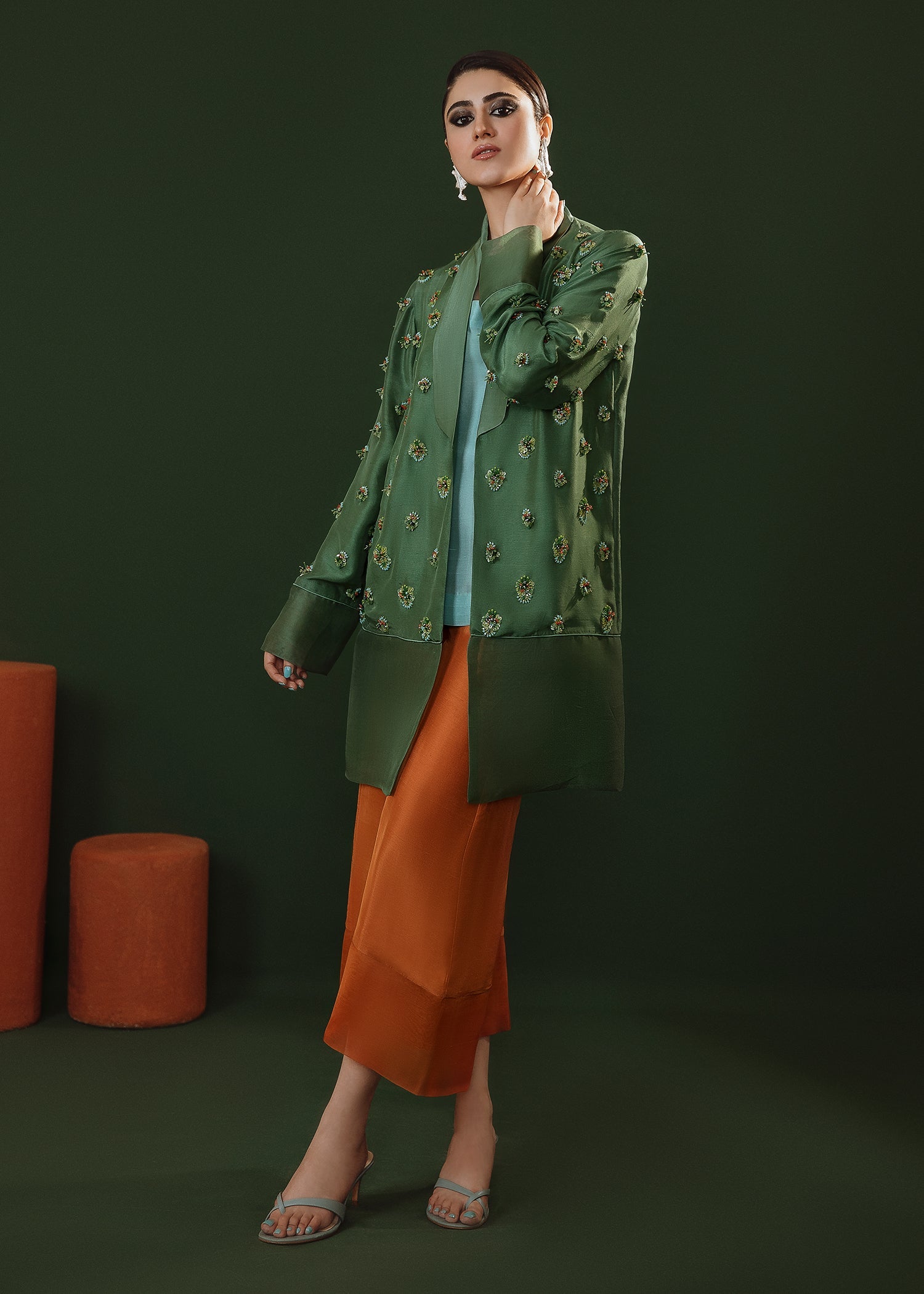 Hussain Rehar | Basic Not Basic |  Wild poppy - House Of Hania