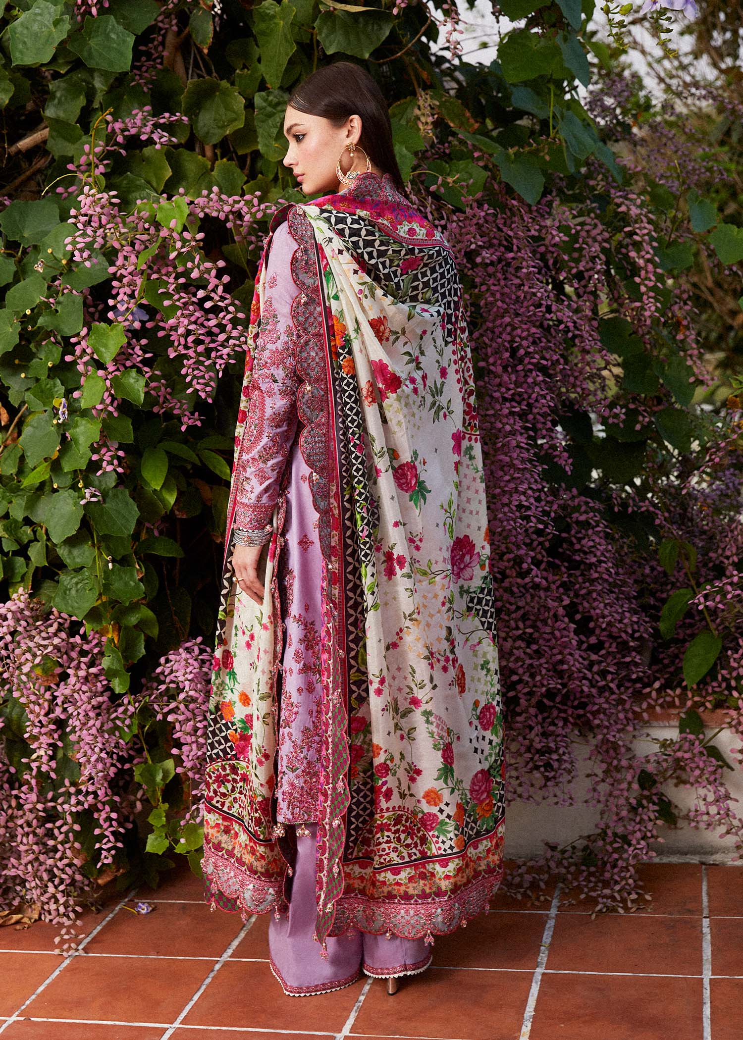 Hussain Rehar | Eid Luxury Lawn SS/24 | Ayzel - House Of Hania