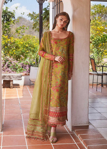 Hussain Rehar | Eid Luxury Lawn SS/24 | Sorbet - House Of Hania
