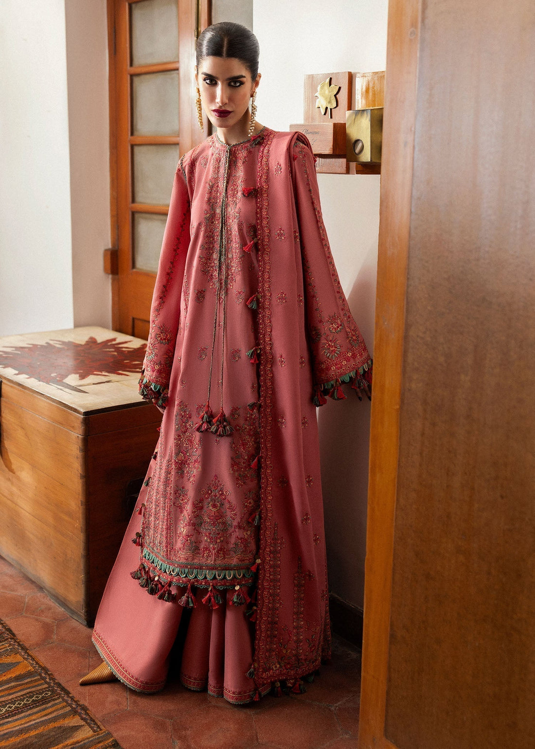 Hussain Rehar | Karandi Winter 24 | Tulle - House Of Hania
