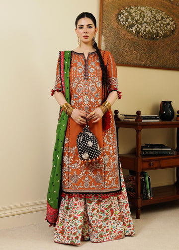 Hussain Rehar | Lawn SS 2023 | Stardust - House Of Hania