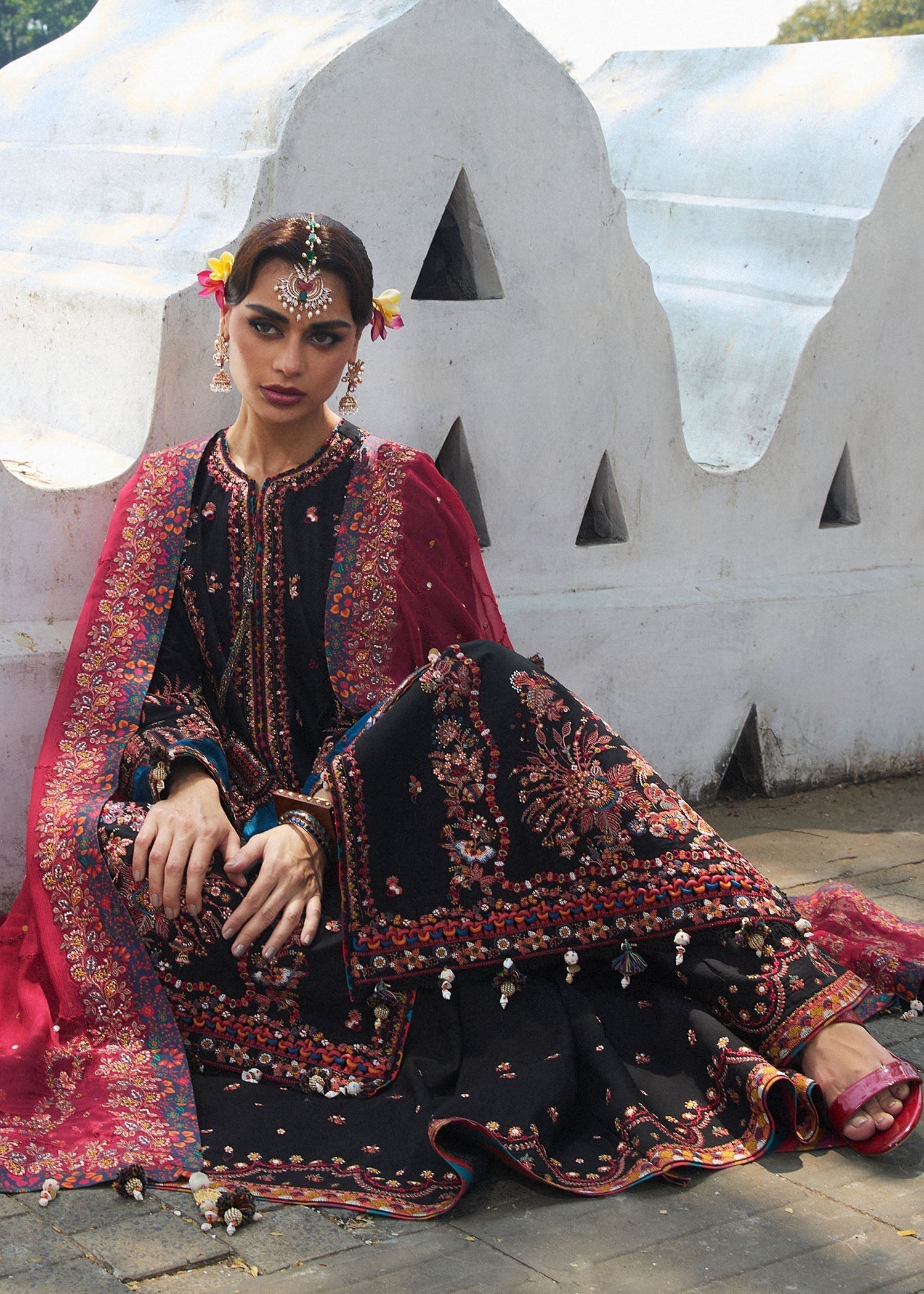 Hussain Rehar | Luxury Lawn 25 | Bliz - House Of Hania