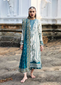 Hussain Rehar | Luxury Lawn 25 | Veil - House Of Hania