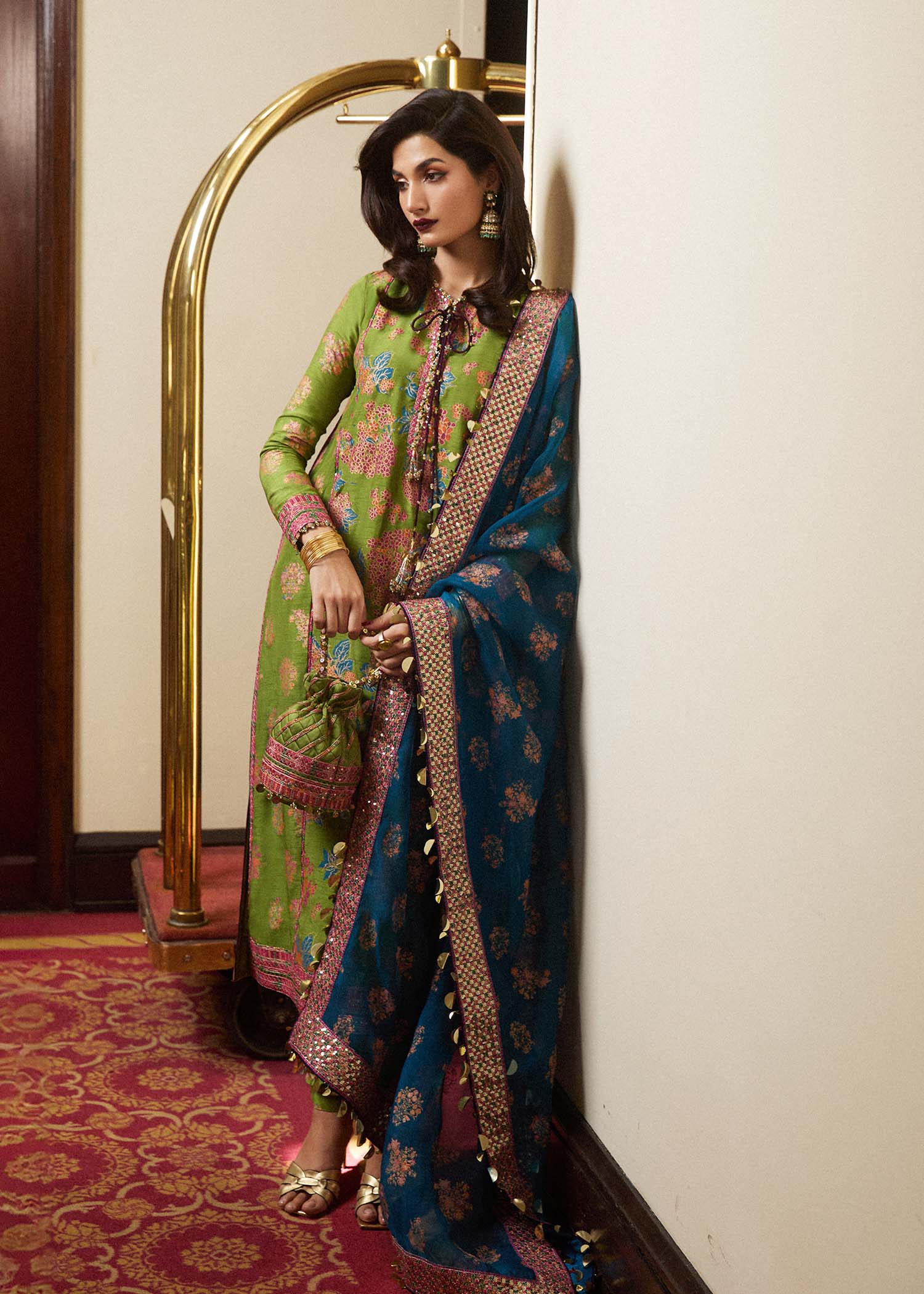 Hussain Rehar | Luxury Pret SS 24 | Anabi - House Of Hania