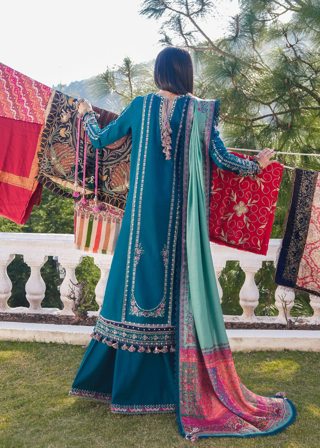 Hussain Rehar | Winter Shawl 24 | Jamil - House Of Hania