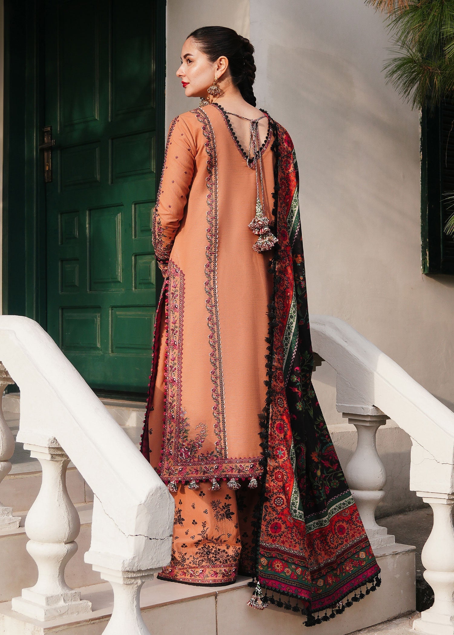 Hussain Rehar | Winter Shawl 24 | Sahira - House Of Hania