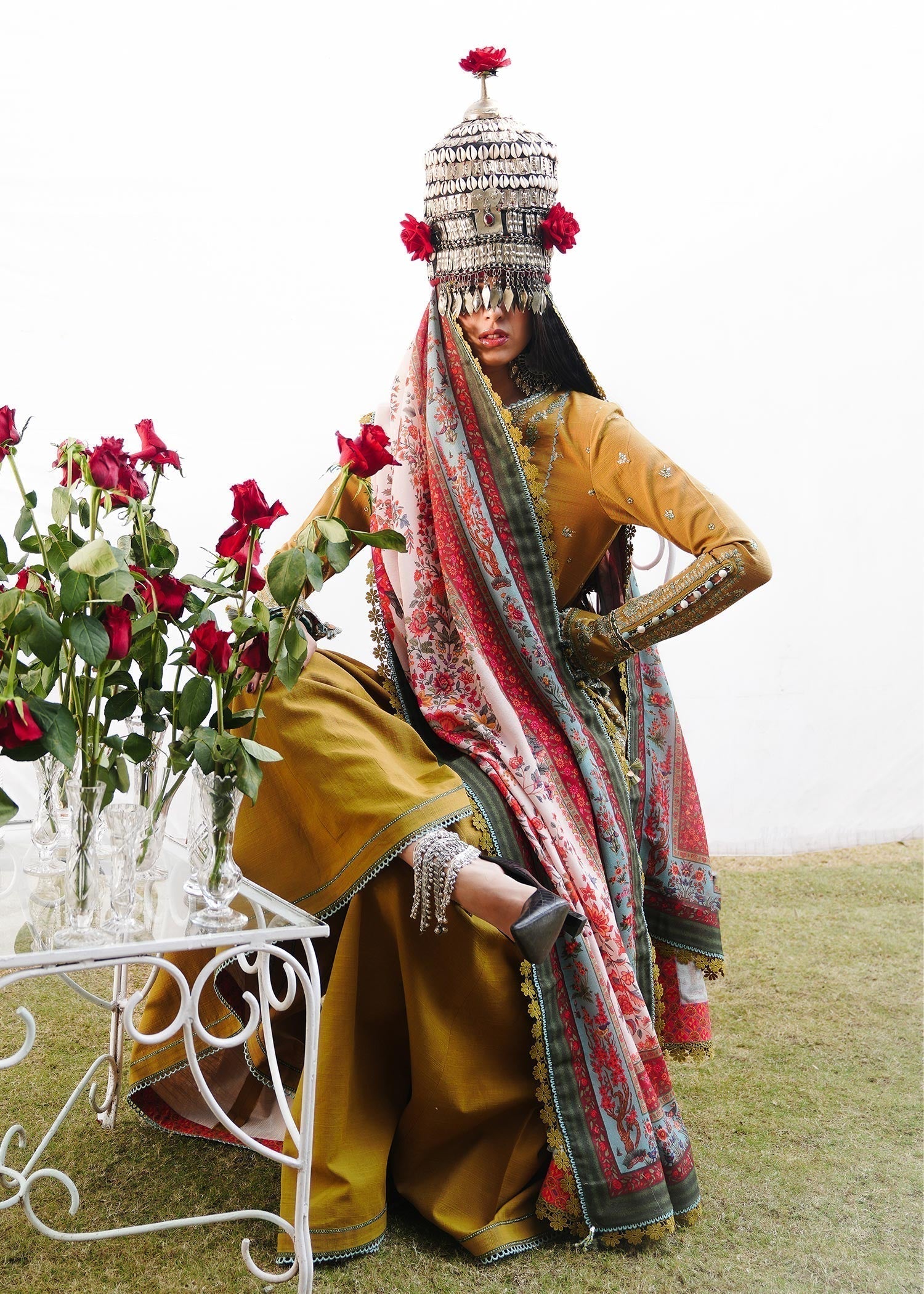 Hussain Rehar | Winter Shawl 24 | Sehr - House Of Hania