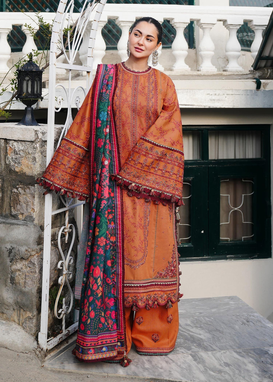 Hussain Rehar | Winter Shawl 24 | Tamar - House Of Hania