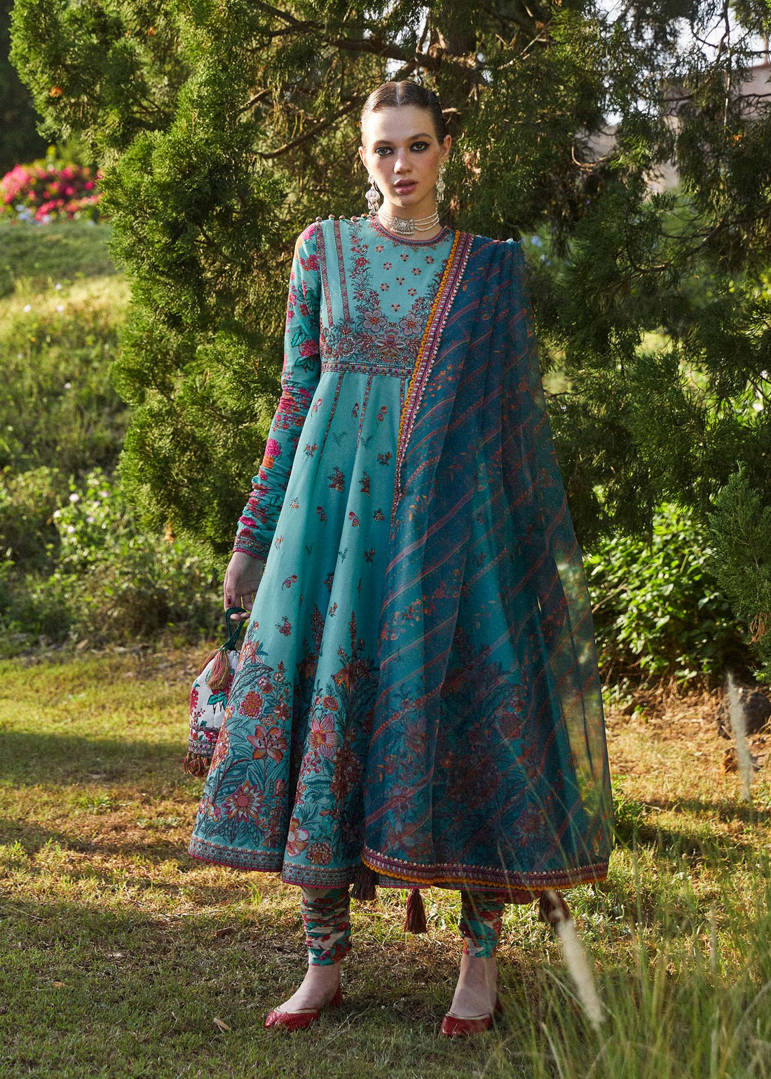Hussain Rehar | Zaiba-Eid Lawn Collection24 | Jheel - House Of Hania