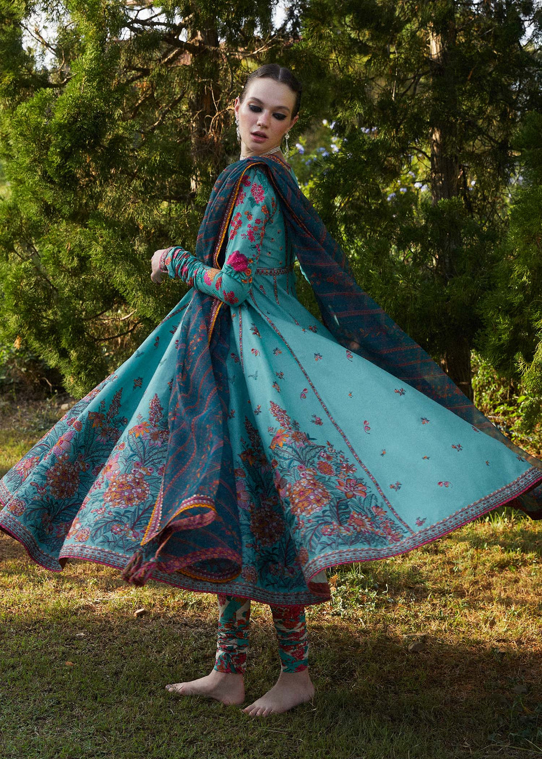 Hussain Rehar | Zaiba-Eid Lawn Collection24 | Jheel - House Of Hania
