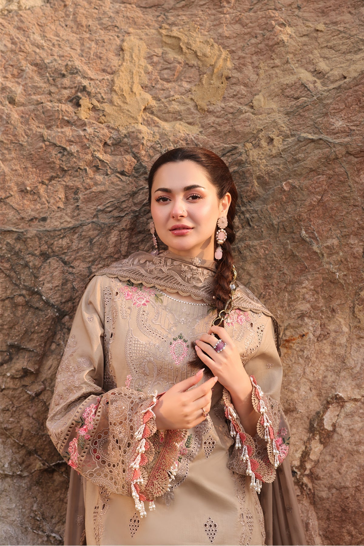 Imrozia Premium | Hania Luxury Lawn 25 | SL 81 Alyana - House Of Hania