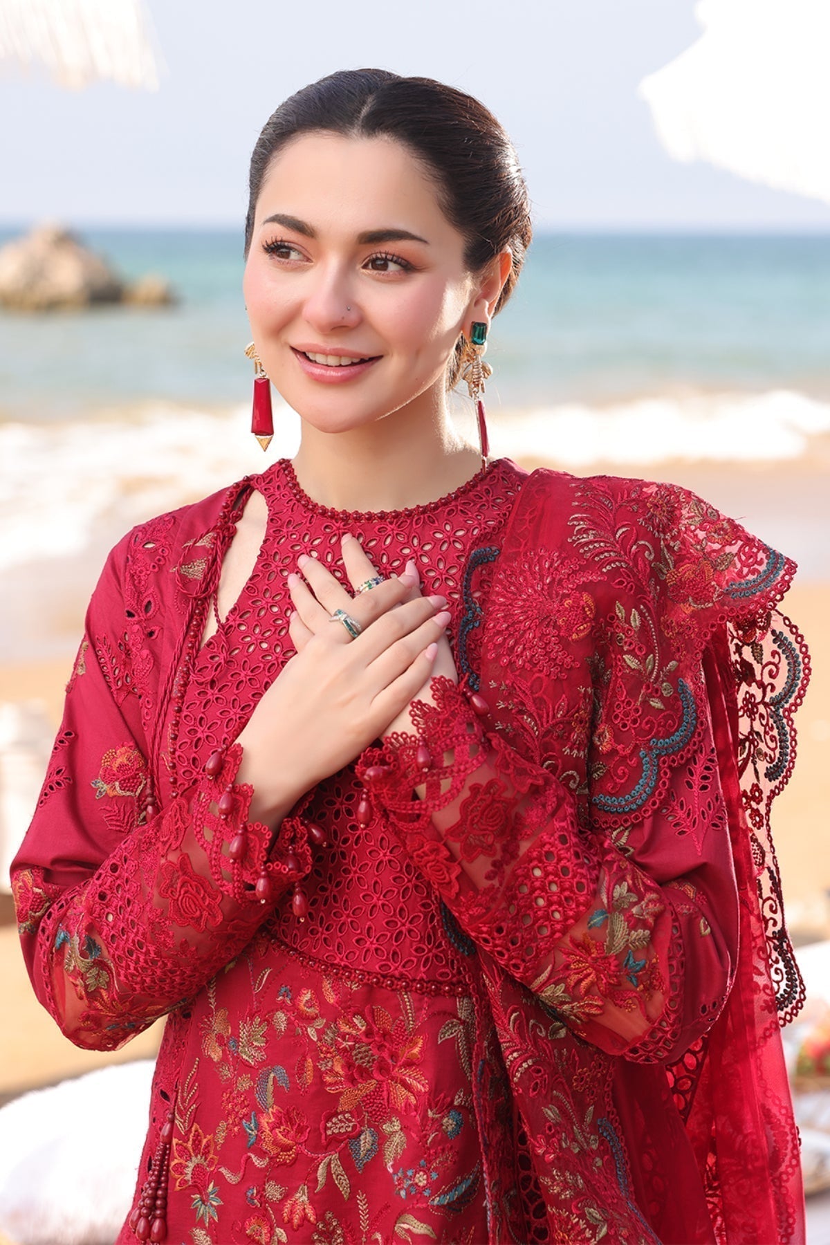 Imrozia Premium | Hania Luxury Lawn 25 | SL 82 Iswah - House Of Hania