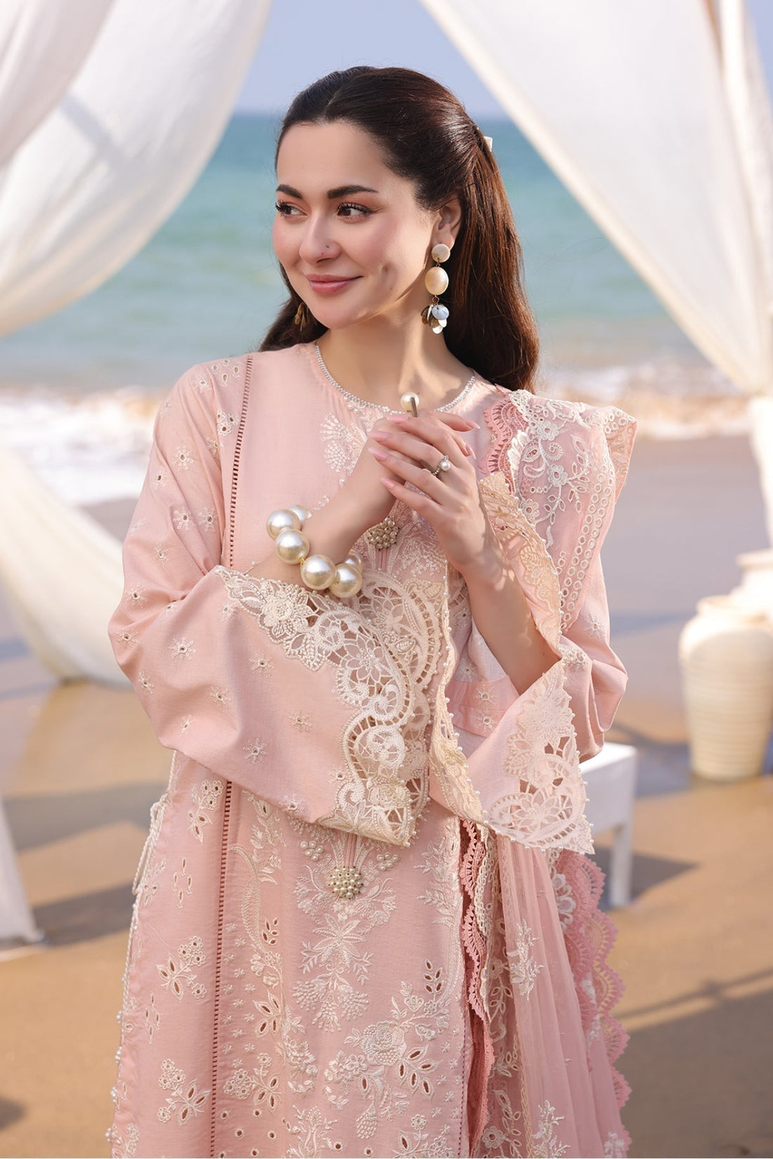 Imrozia Premium | Hania Luxury Lawn 25 | SL 84 Amaya - House Of Hania