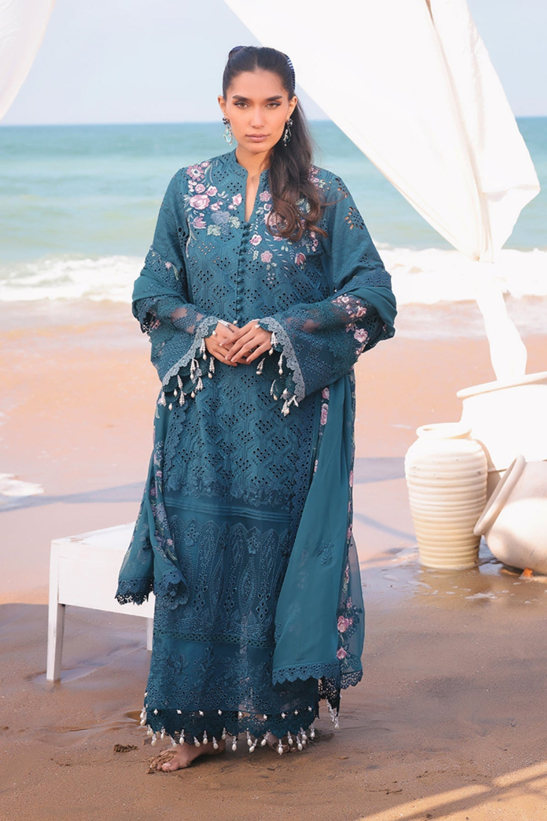 Imrozia Premium | Hania Luxury Lawn 25 | SL 86 Mirha - House Of Hania