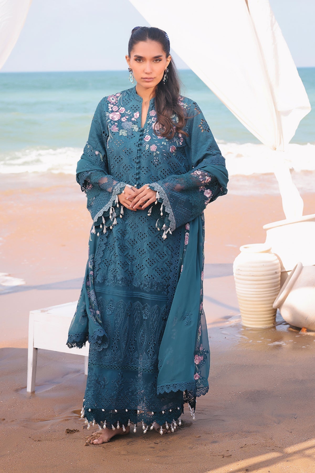 Imrozia Premium | Hania Luxury Lawn 25 | SL 86 Mirha - House Of Hania