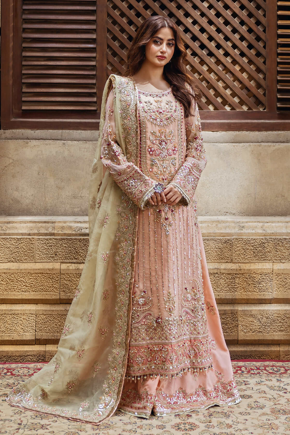 Imrozia Premium | Sajal Bridal Collection | SB-27 Zarqash - House Of Hania