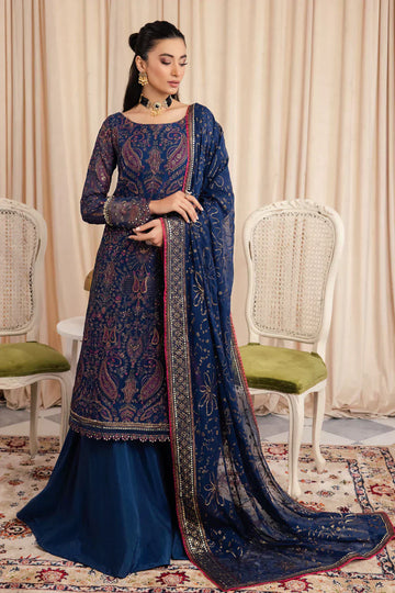 Iznik | Chinnon Chiffon | CC-34 ASHAH - House Of Hania