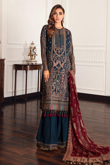 Jazmin | Formals Collection | CHIFFON UC-3049 - House Of Hania