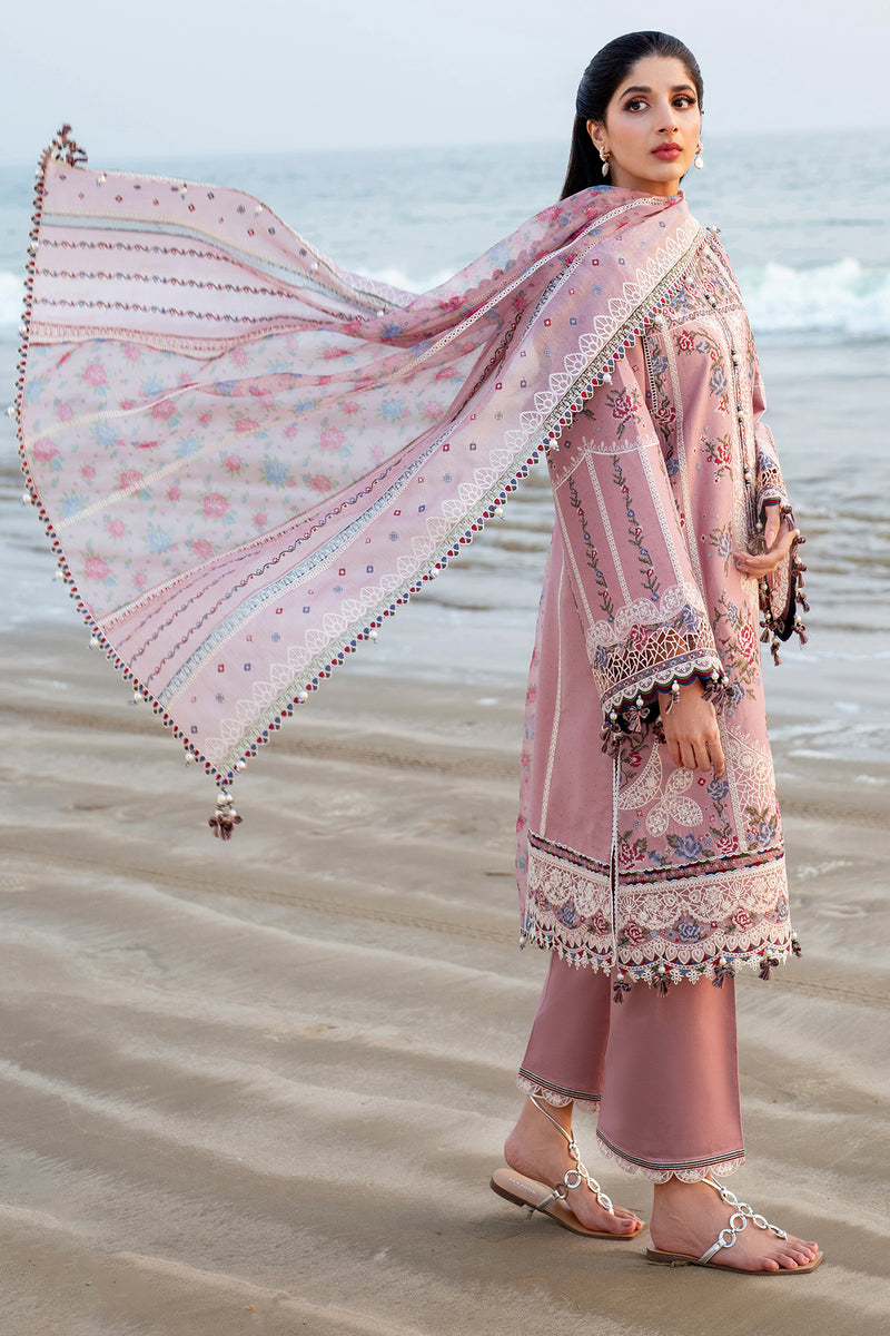 Jazmin | Shahkaar Luxury Lawn 25 | SL25-D2 - House Of Hania