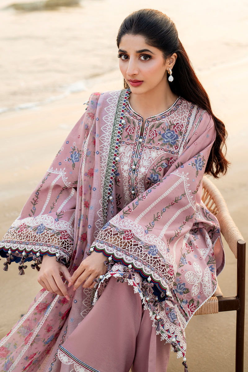 Jazmin | Shahkaar Luxury Lawn 25 | SL25-D2 - House Of Hania