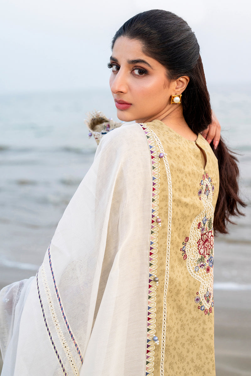 Jazmin | Shahkaar Luxury Lawn 25 | SL25-D4 - House Of Hania